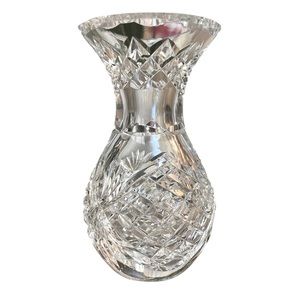 Mid-Century Waterford Crystal Heritage Collection Master Cutters Pineapple Vase